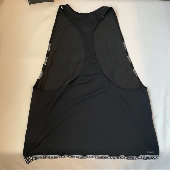 Adidas three stripe life muscle tank NWT - Picture 4 of 4